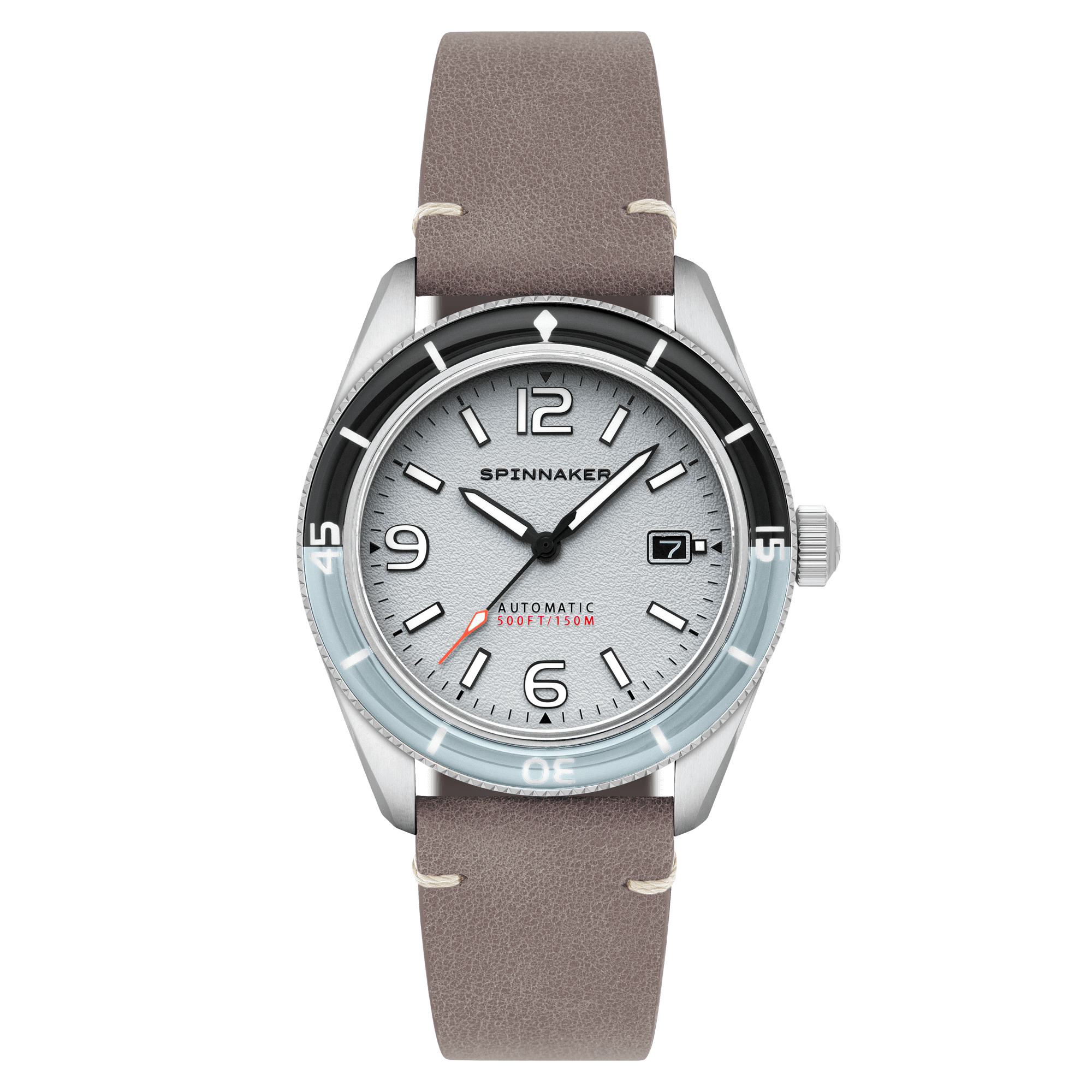Spinnaker Fleuss Men's Grey Retro Automatic Watch