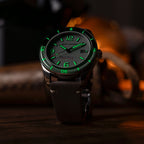 Spinnaker Fleuss Men's Grey Retro Automatic Watch