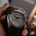 Spinnaker Fleuss Men's Grey Retro Automatic Watch