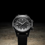 Spinnaker Bradner Men's Black Vintage Automatic Watch