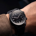 Spinnaker Bradner Men's Black Vintage Automatic Watch