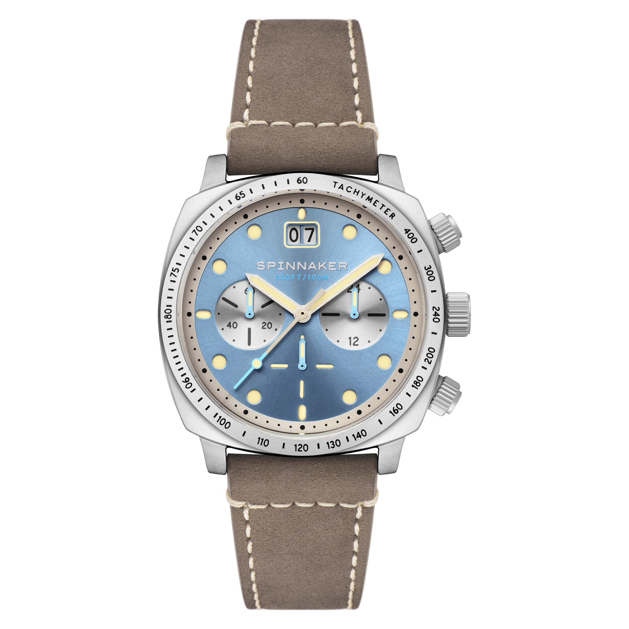 Spinnaker Hull Men's Blue Retro Chronograph Watch