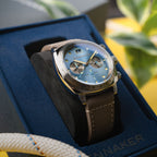 Spinnaker Hull Men's Blue Retro Chronograph Watch