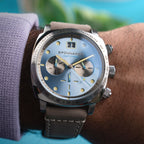 Spinnaker Hull Men's Blue Retro Chronograph Watch