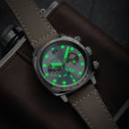 Spinnaker Hull Men's Blue Retro Chronograph Watch