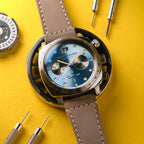 Spinnaker Hull Men's Blue Retro Chronograph Watch