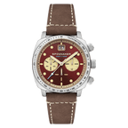 Spinnaker Hull Men's Red Retro Chronograph Watch