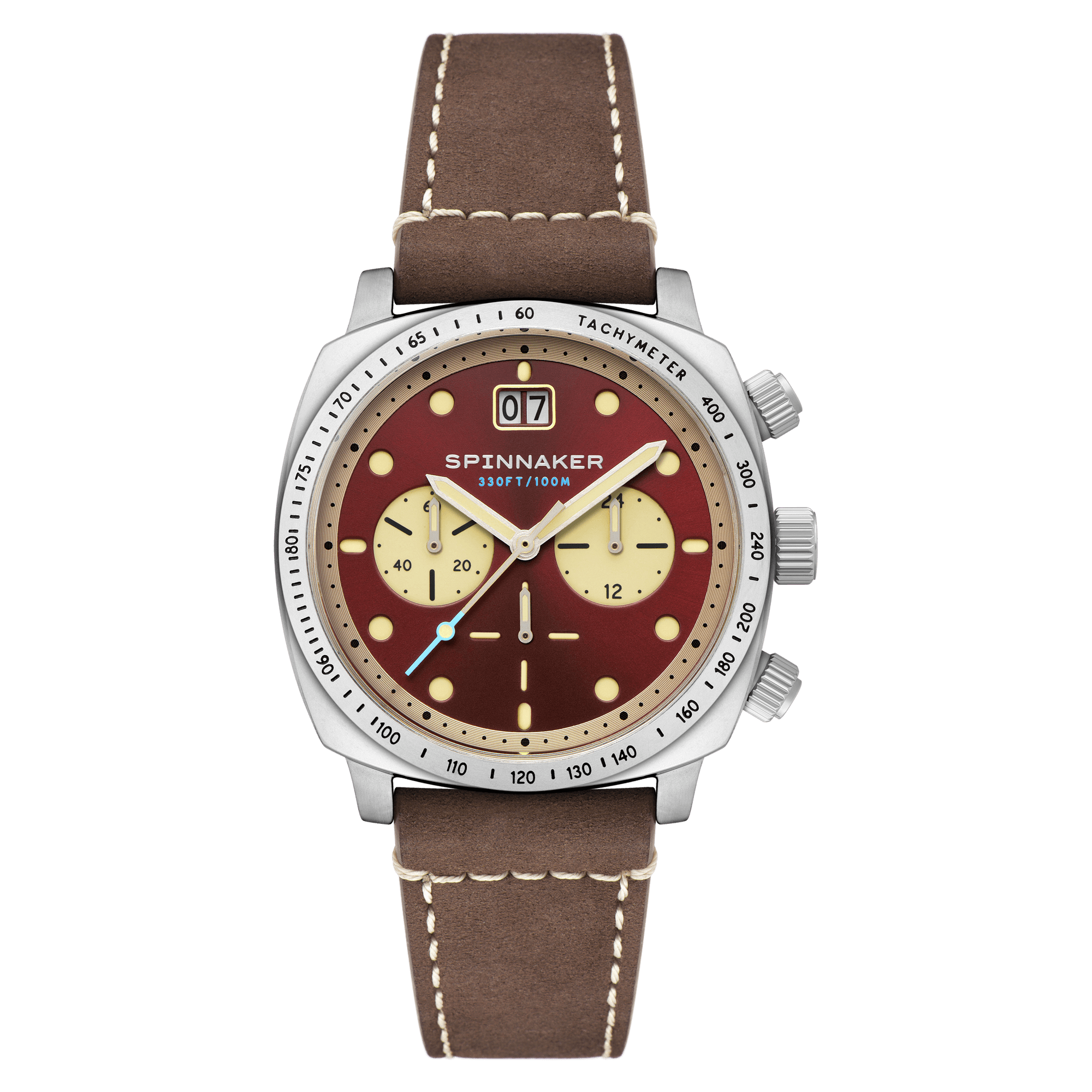 Spinnaker Hull Men's Red Retro Chronograph Watch