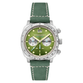 Spinnaker Hull Men's Green Retro Chronograph Watch