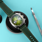 Spinnaker Hull Men's Green Retro Chronograph Watch
