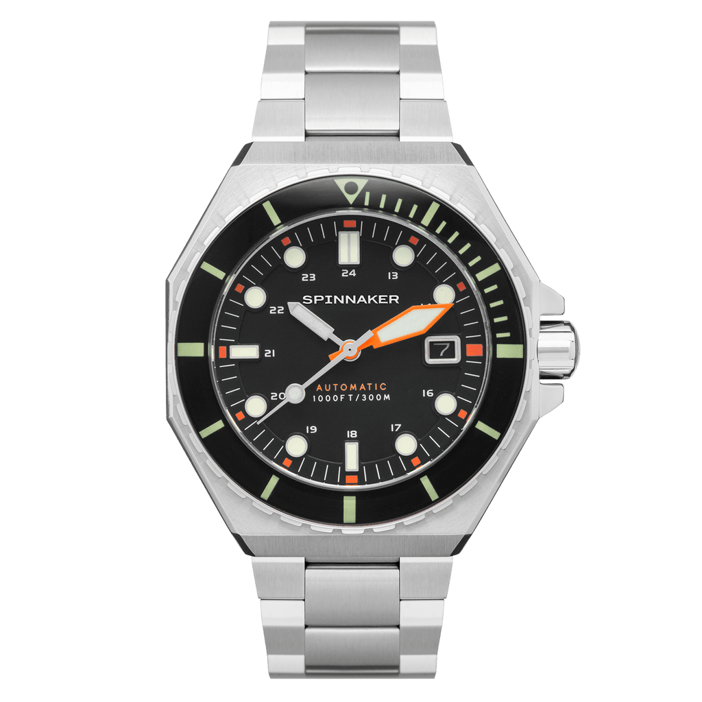 Spinnaker Dumas 300m Black Dial Automatic Men’s Diver Watch
