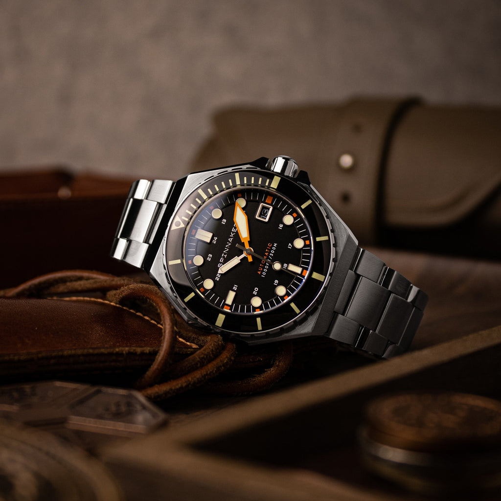 Spinnaker Dumas 300m Black Dial Automatic Men’s Diver Watch