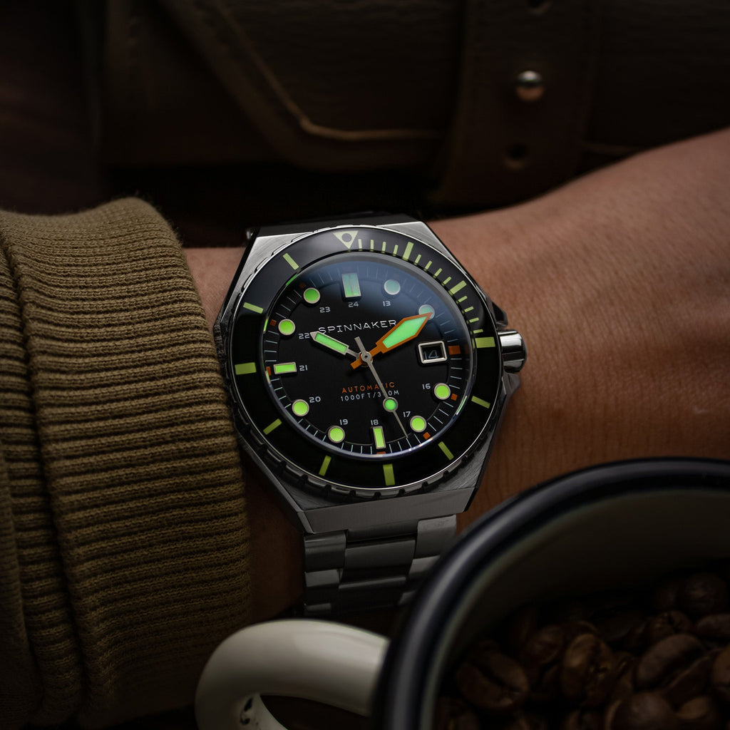 Spinnaker Dumas 300m Black Dial Automatic Men’s Diver Watch