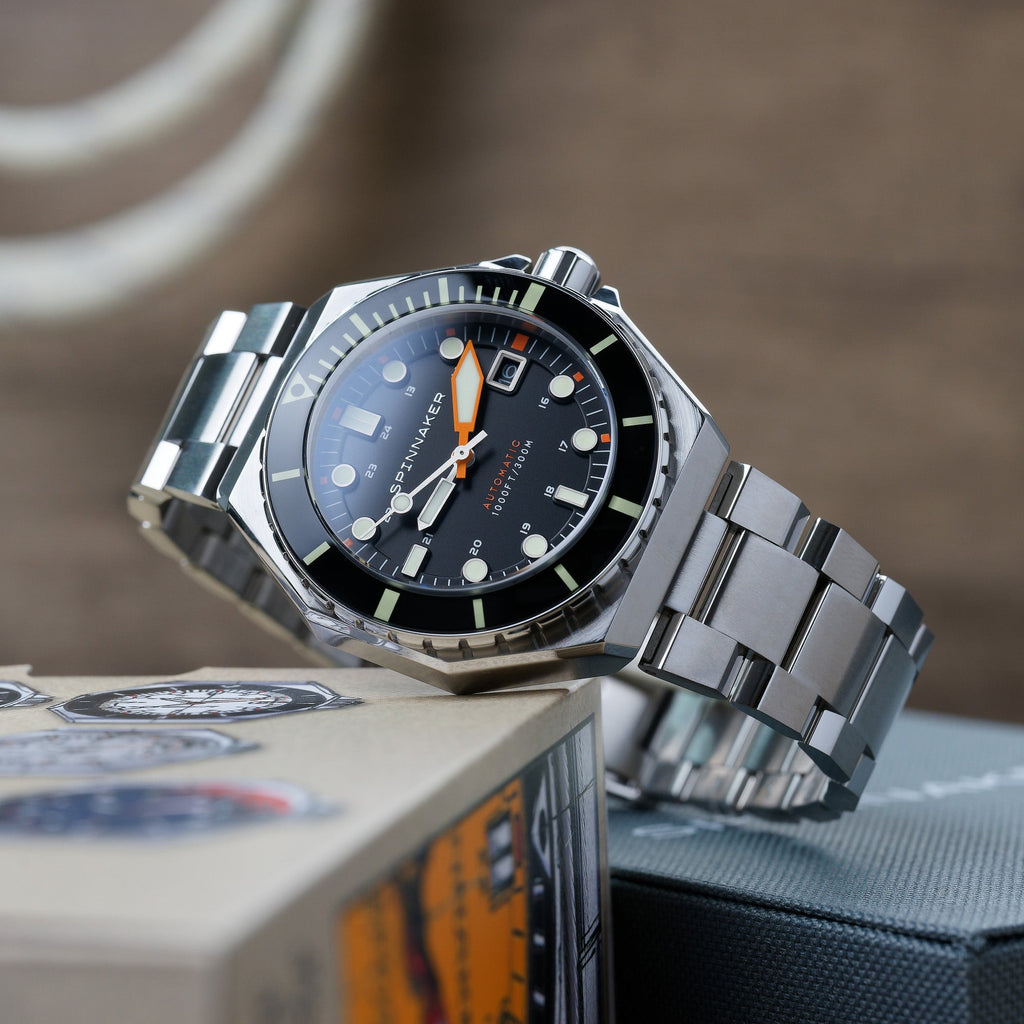 Spinnaker Dumas 300m Black Dial Automatic Men’s Diver Watch