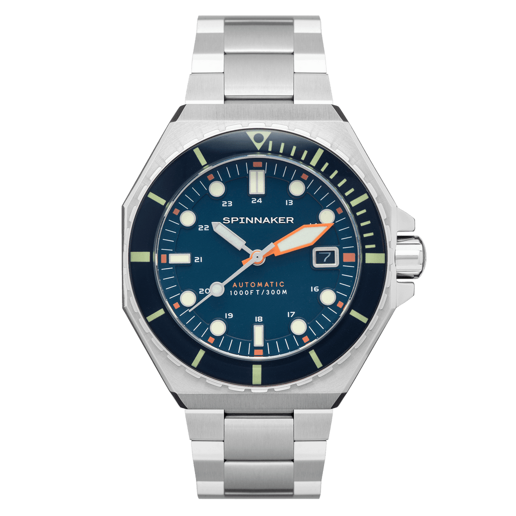 Spinnaker Dumas Men’s 300m Blue Automatic Dive Watch