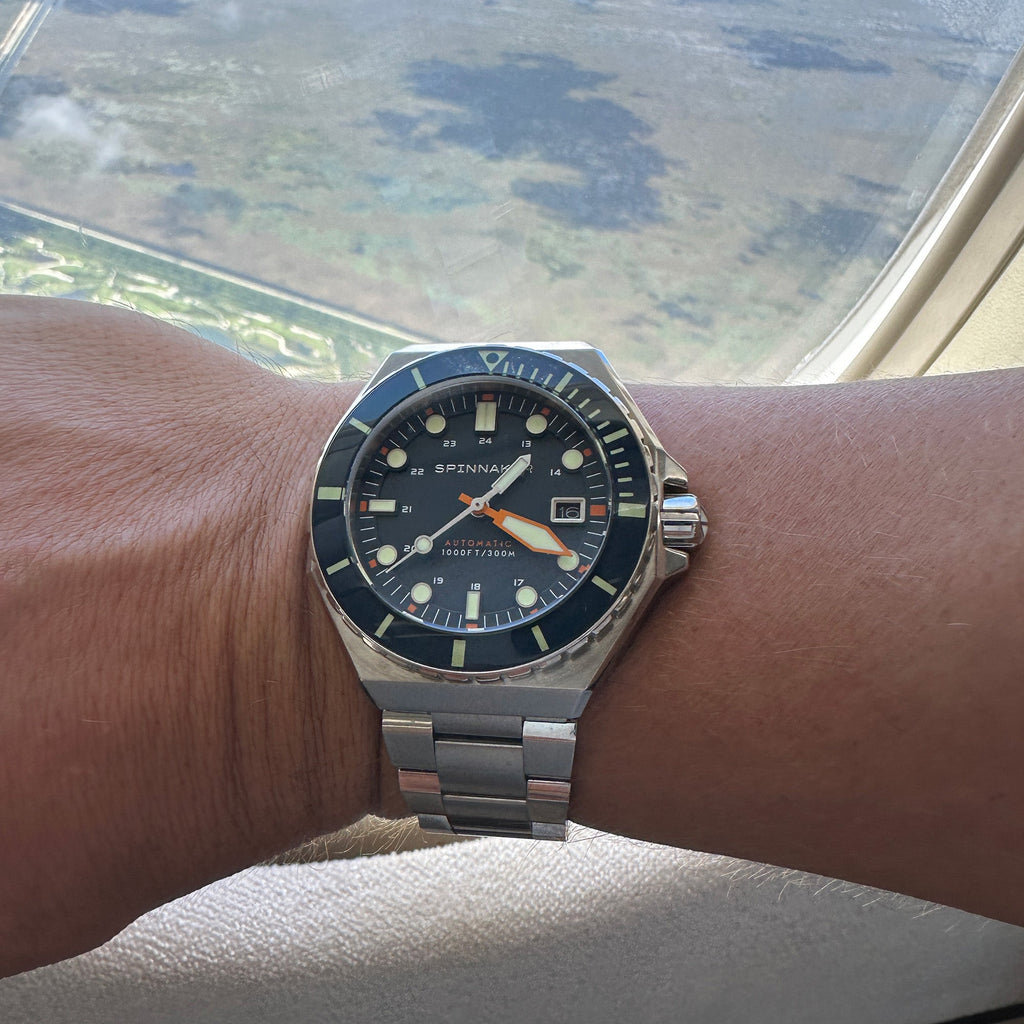 Spinnaker Dumas Men’s 300m Blue Automatic Dive Watch