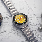 Spinnaker Dumas Men’s 300m Yellow Automatic Dive Watch