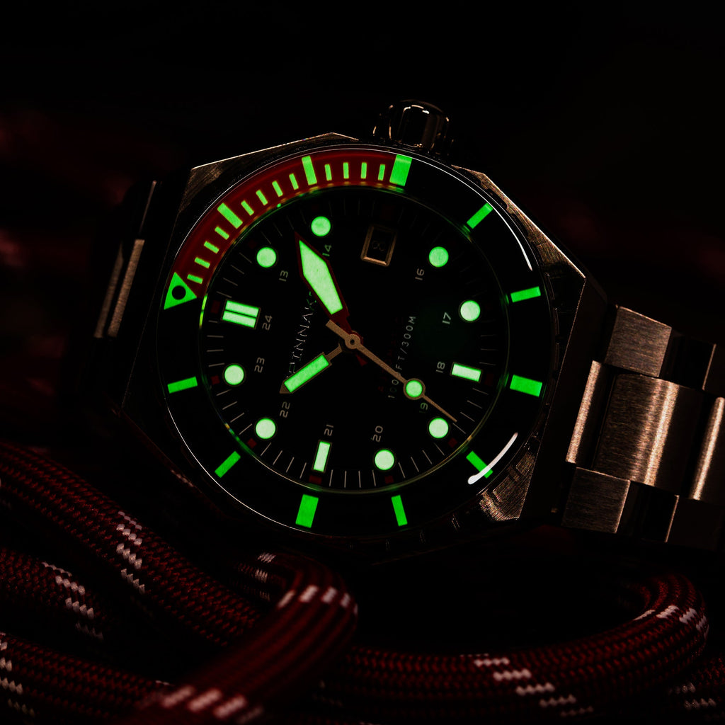 Spinnaker Dumas Men’s Blue 300m Automatic Dive Watch