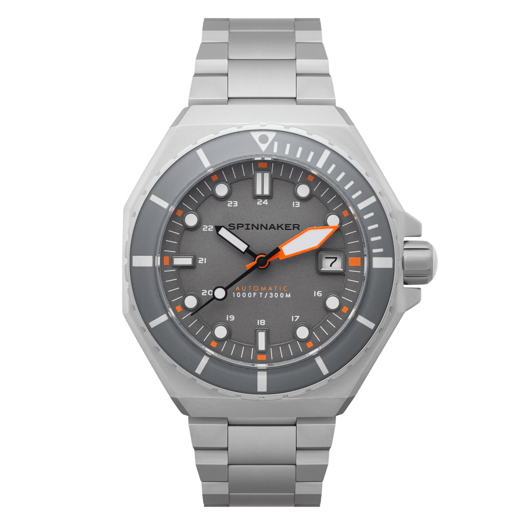 Spinnaker Dumas Men’s Grey 300m Automatic Dive Watch