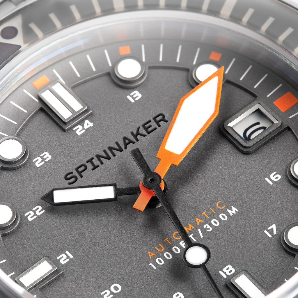Spinnaker Dumas Men’s Grey 300m Automatic Dive Watch