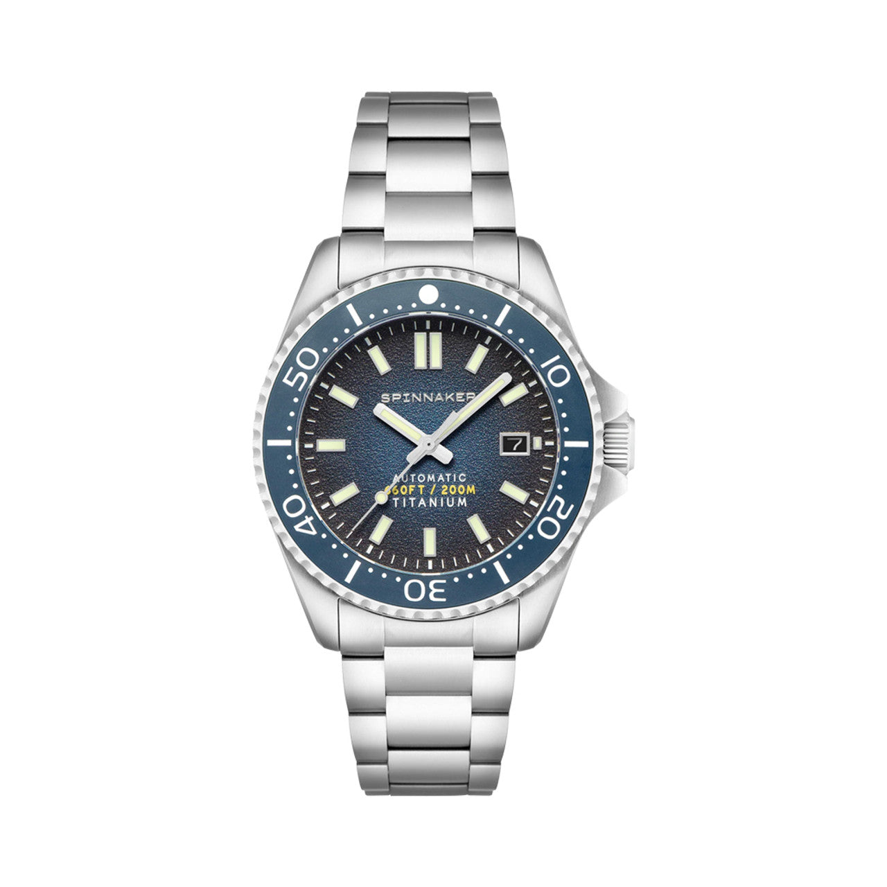 Spinnaker Tesei Titanium Men's Tactical Blue Automatic Watch