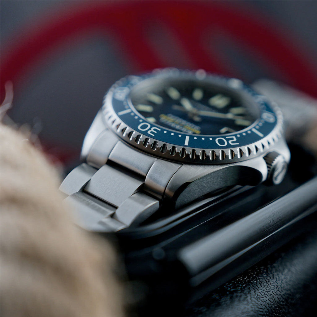 Spinnaker Tesei Titanium Men's Tactical Blue Automatic Watch