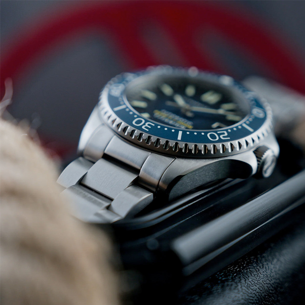 Spinnaker Tesei Titanium Men's Tactical Blue Automatic Watch