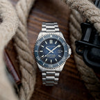 Spinnaker Tesei Titanium Men's Tactical Blue Automatic Watch