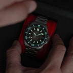 Spinnaker Tesei Titanium Men's Black Automatic Watch