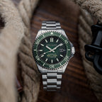 Spinnaker Tesei Titanium Men's Green Automatic Watch