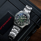 Spinnaker Tesei Titanium Men's Green Automatic Watch
