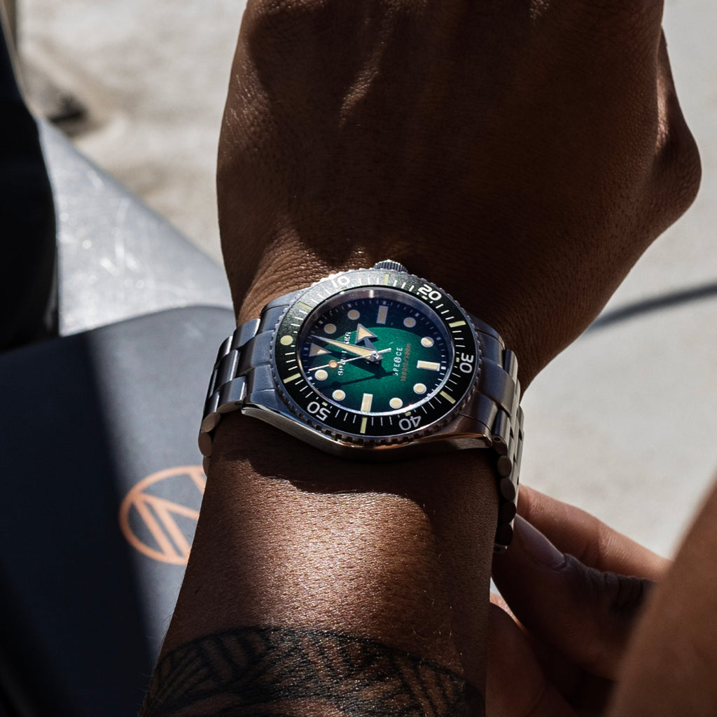 Spinnaker Spence 300 Men's Green Automatic Watch
