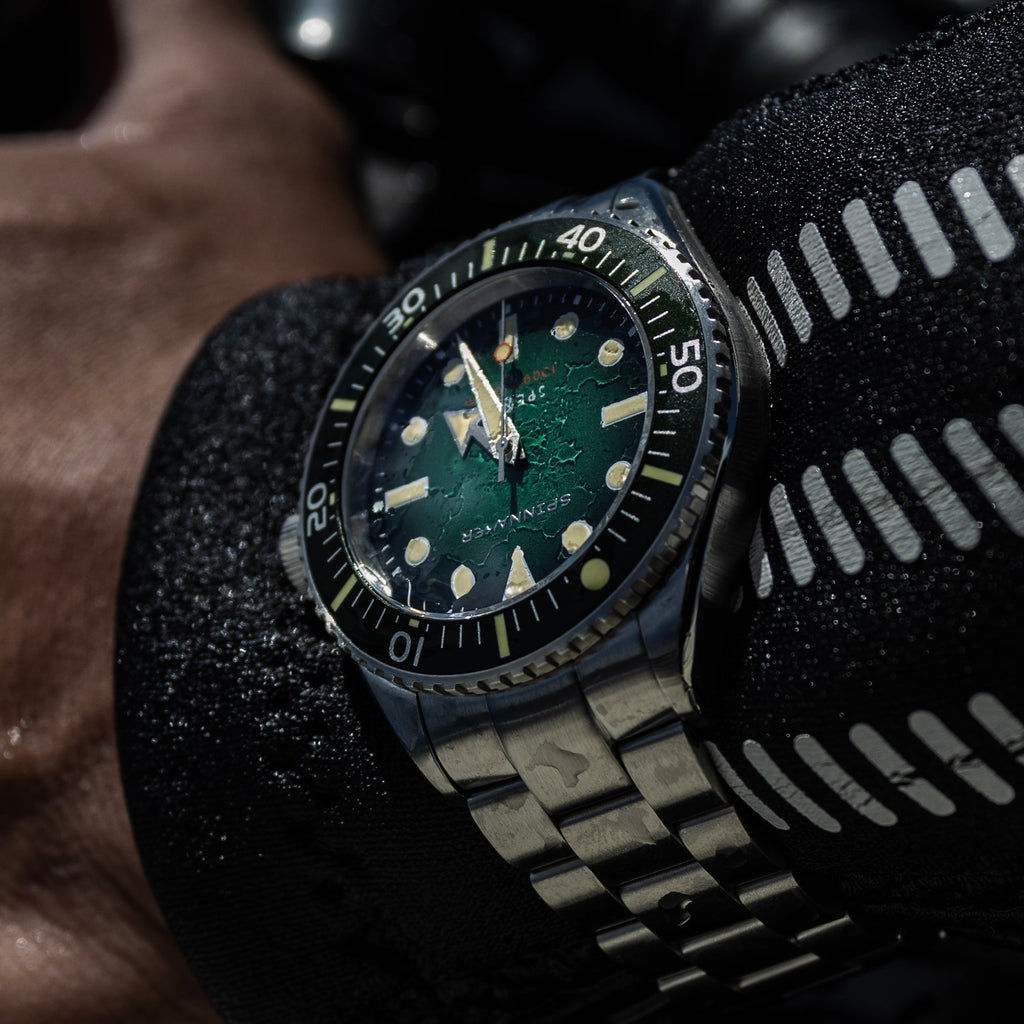 Spinnaker Spence 300 Men's Green Automatic Watch