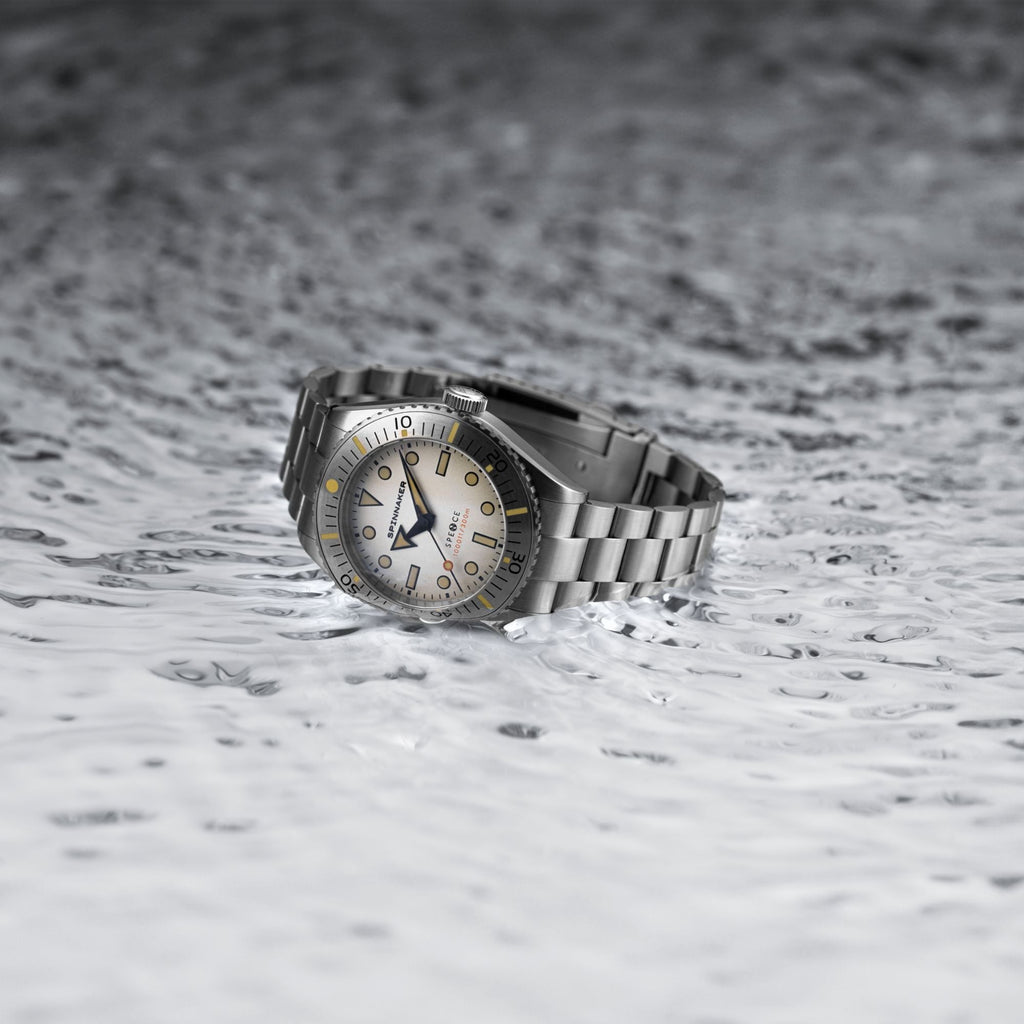 Spinnaker Spence 300 Men's White Automatic Diver Watch