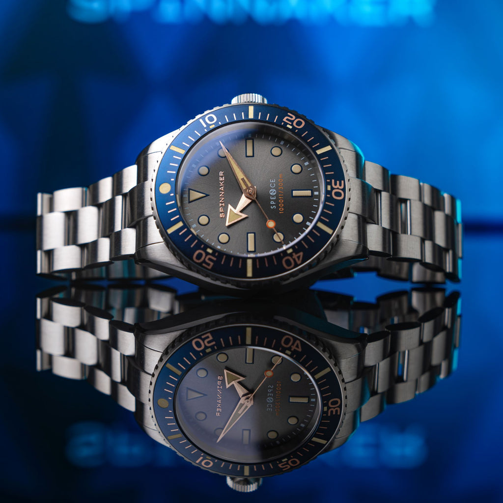 Spinnaker Spence 300 Men's Grey Automatic Diver Watch