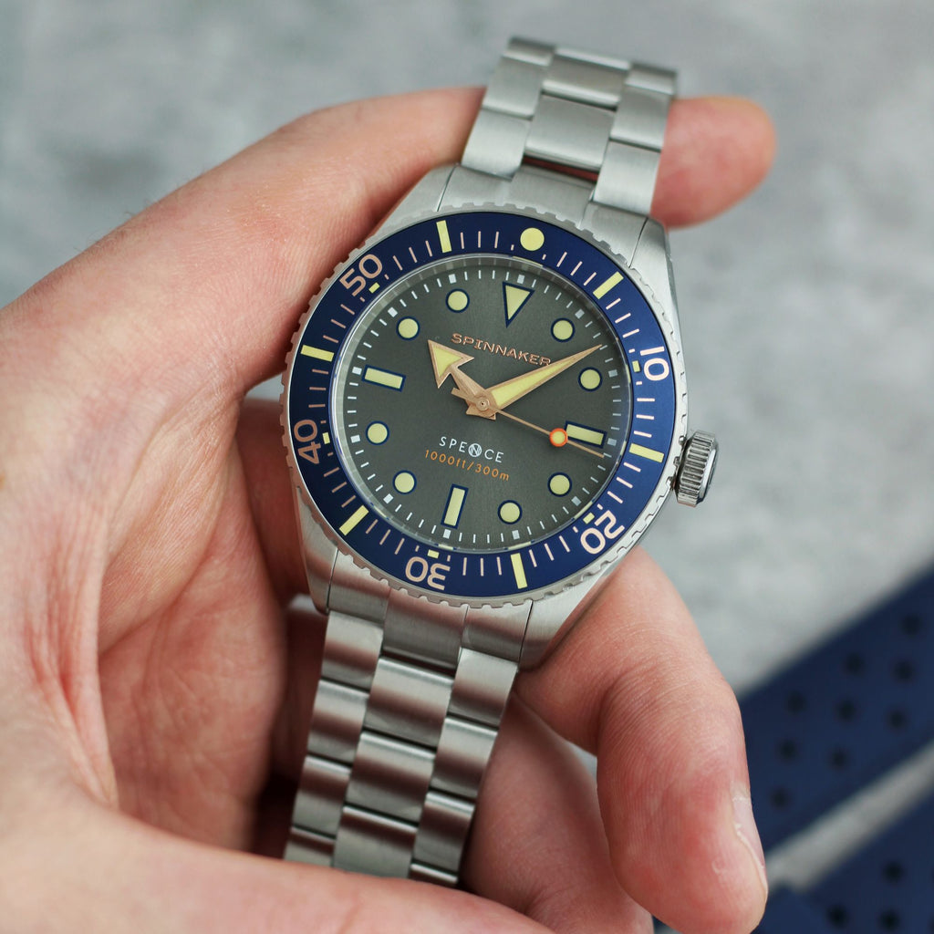 Spinnaker Spence 300 Men's Grey Automatic Diver Watch