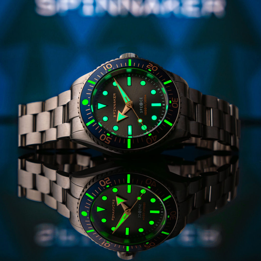 Spinnaker Spence 300 Men's Grey Automatic Diver Watch