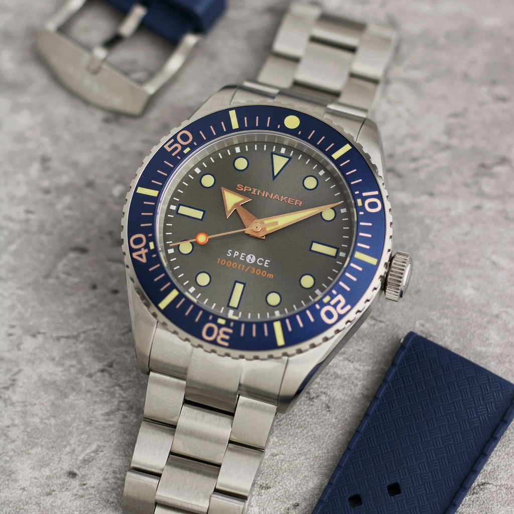Spinnaker Spence 300 Men's Grey Automatic Diver Watch