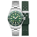 Spinnaker Spence 300 Men's Green Diver Automatic Watch