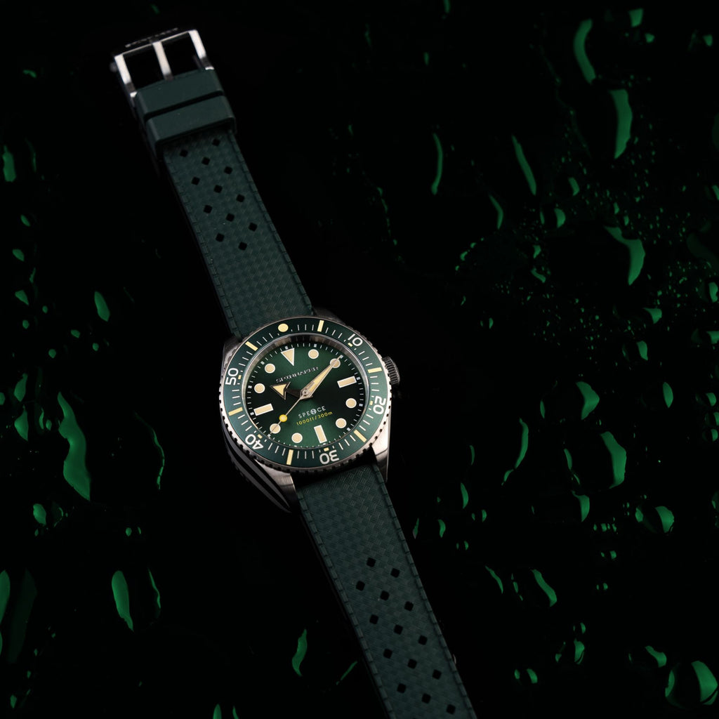 Spinnaker Spence 300 Men's Green Diver Automatic Watch