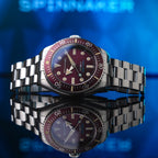 Spinnaker Spence 300 Men's Red Diver Automatic Watch