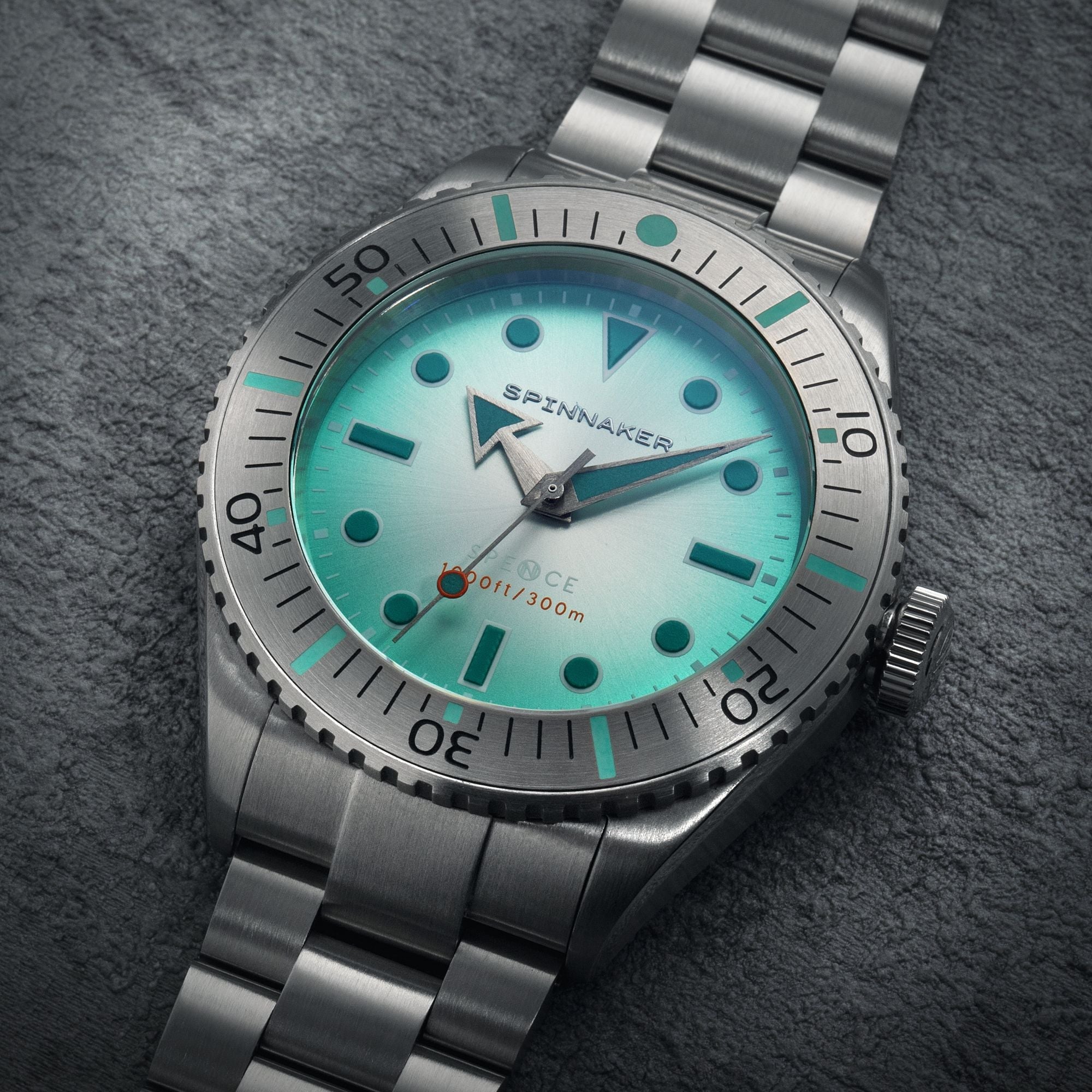Spinnaker Spence 300 Men's Aquamarine Diver Automatic Watch