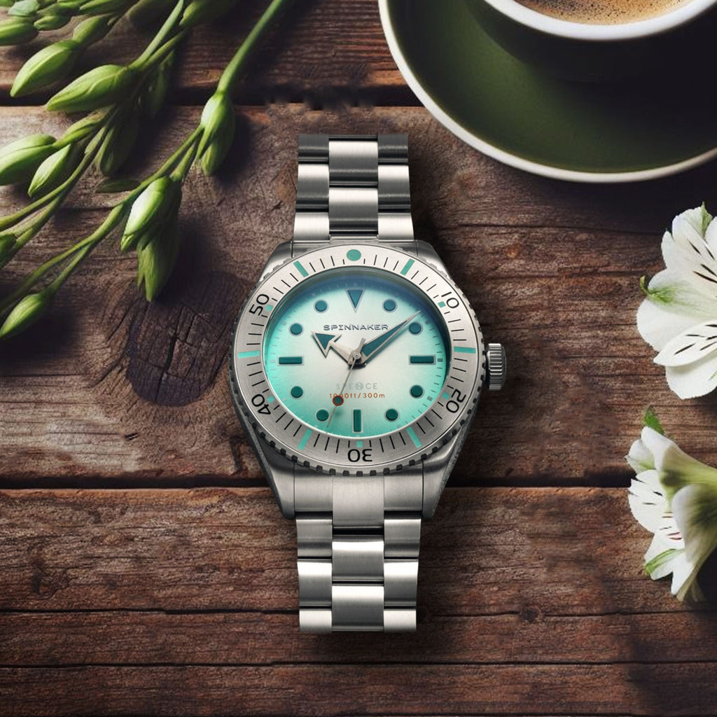 Spinnaker Spence 300 Men's Aquamarine Diver Automatic Watch