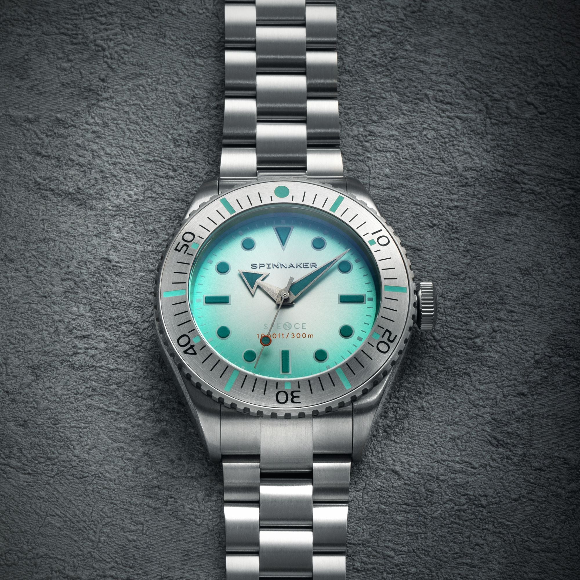 Spinnaker Spence 300 Men's Aquamarine Diver Automatic Watch