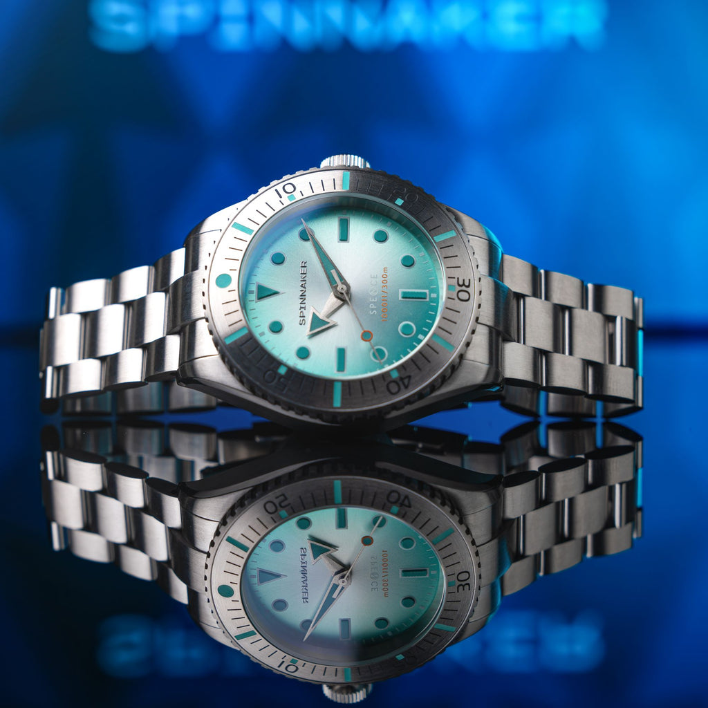 Spinnaker Spence 300 Men's Aquamarine Diver Automatic Watch