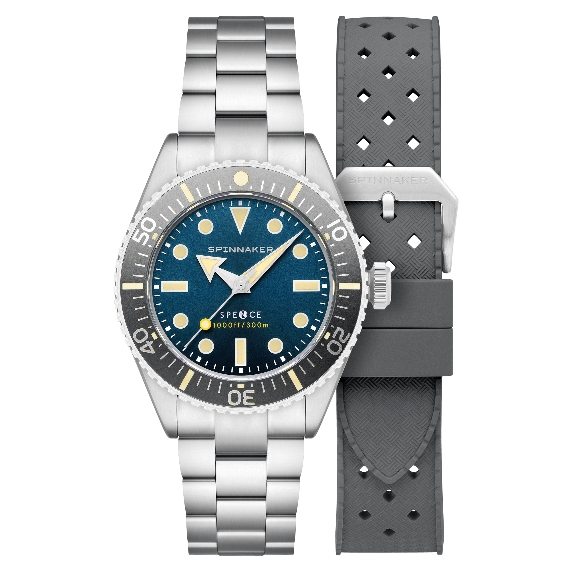 Spinnaker Spence 300 Men's Blue Diver Automatic Watch
