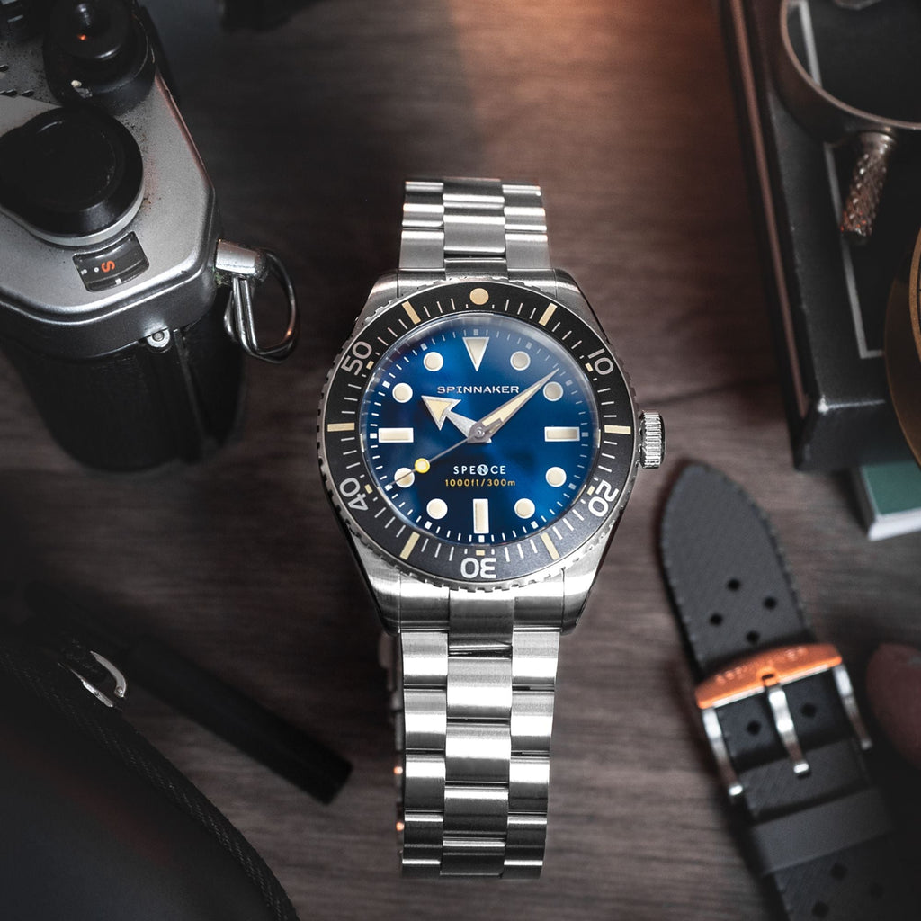 Spinnaker Spence 300 Men's Blue Diver Automatic Watch