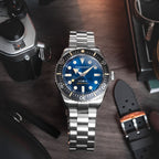 Spinnaker Spence 300 Men's Blue Diver Automatic Watch