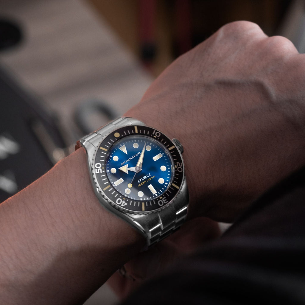 Spinnaker Spence 300 Men's Blue Diver Automatic Watch