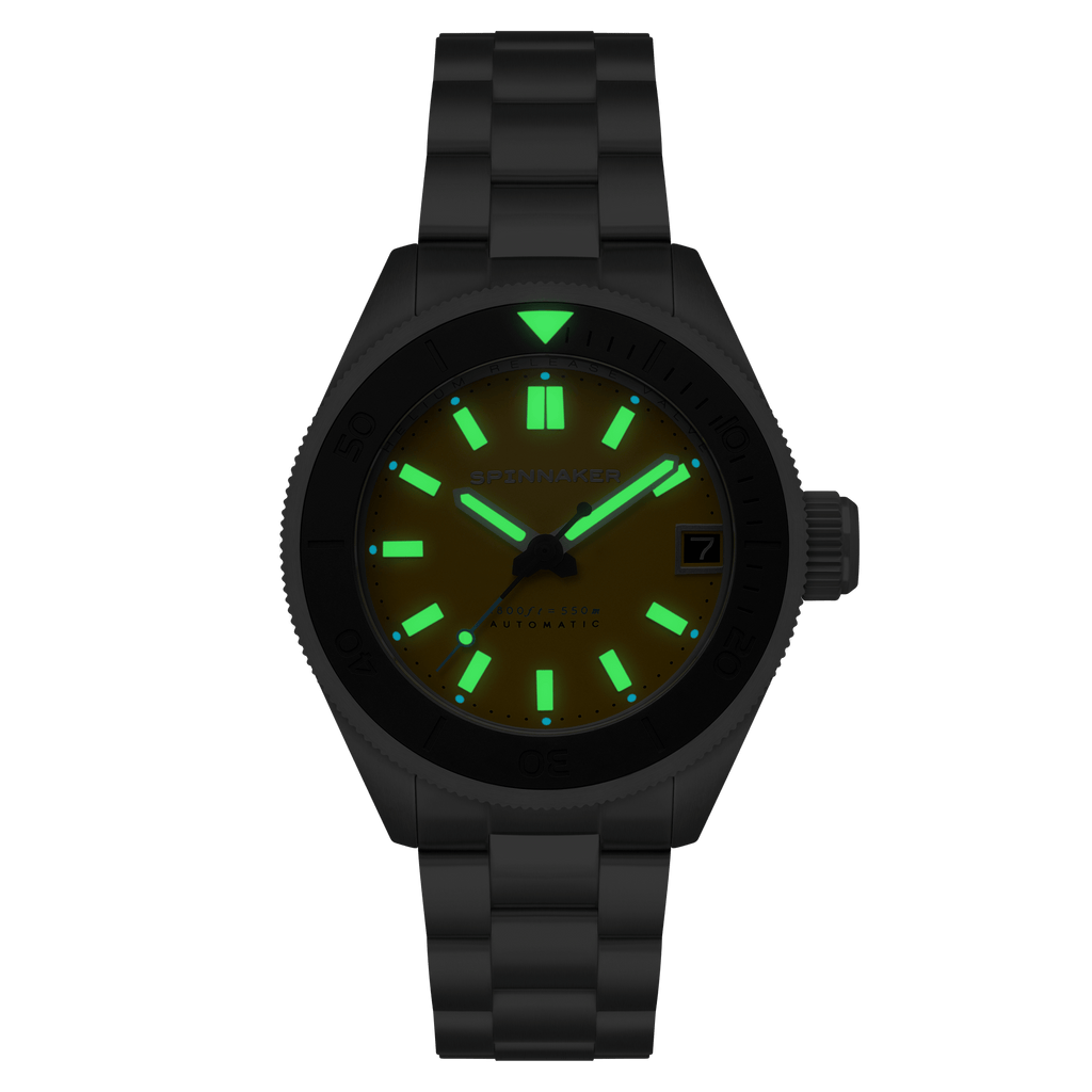 Spinnaker Piccard Automatic Yellow Diver Watch – Limited Edition